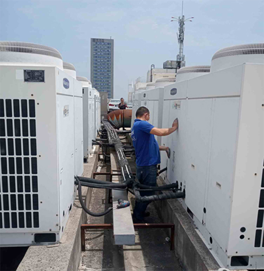 秦皇岛中央空调制热和不制冷系统维修方法